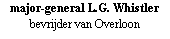 major-general L.G. Whistler
bevrijder van Overloon
